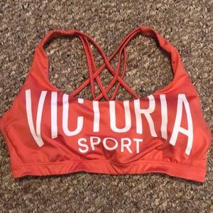 Victorias Secret Sport Bra Orange Large